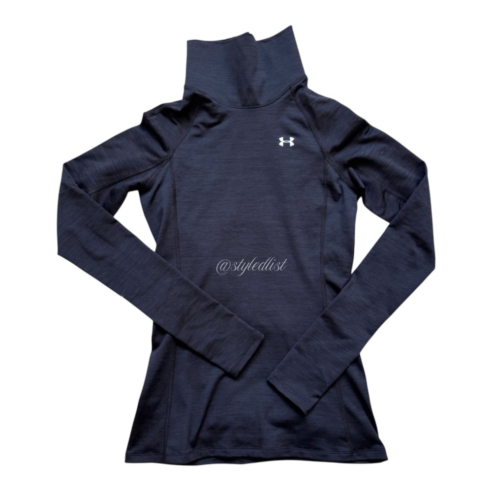 Under Armour Coldgear Cozy Neck Top Black XS
